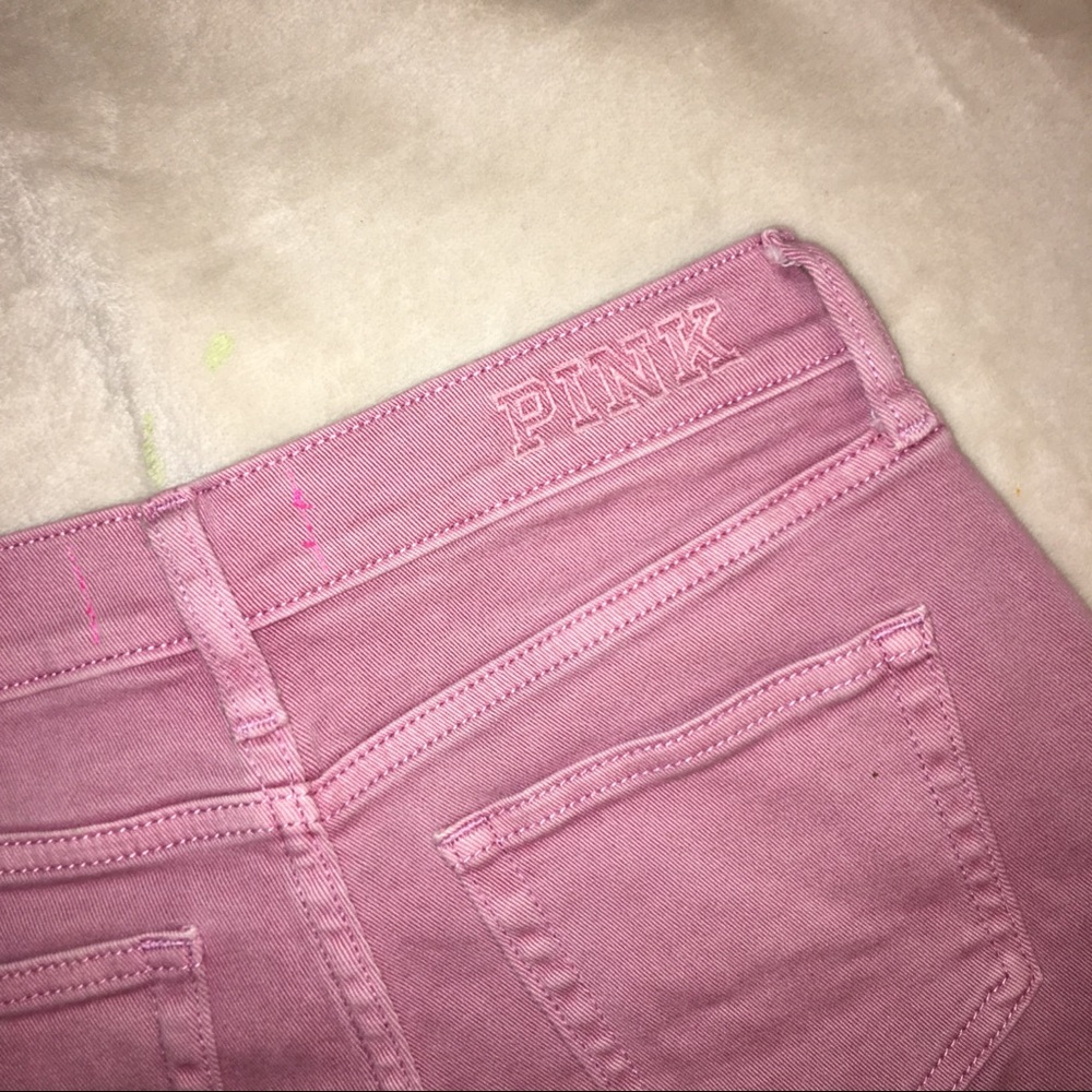 vs pink high waisted shorts
